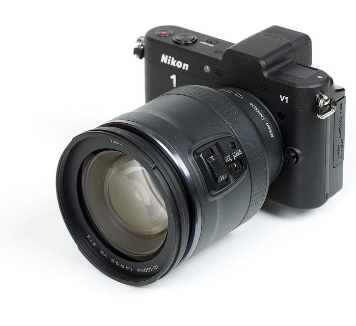 Nikon 1 NIKKOR VR 10-100mm f/4.5-5.6 PD-ZOOM Lens Black 