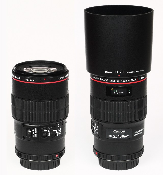 Canon EF 100mm f/2.8 USM L IS macro (Full Format) - Review / Test 