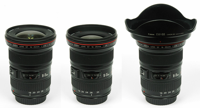 Canon EF 16-35mm f/2.8 USM L II (full format) - Review / Test Report