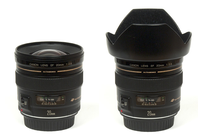 Compatible con Crudo Pelágico Canon EF 20mm f/2.8 USM - Full Format Review / Test
