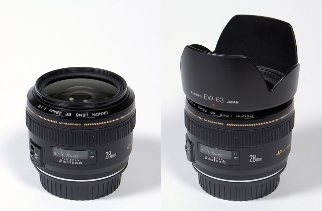 Canon EF 28mm f/1.8 USM - Review / Test Report