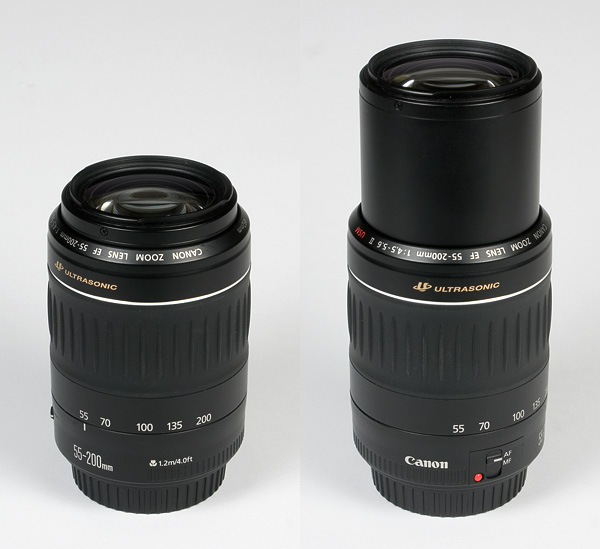 52mm Lens Cap Cover [2 Pack] - Compatible With Canon EF 55-200mm & Nikon AF-S DX NIKKOR 55-200mm Lenses