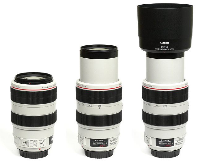 Canon EF 70-300mm f/4-5.6 USM L IS - APS-C Format Review / Lab Test