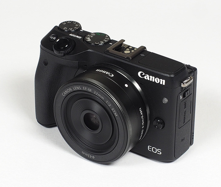 リアキャッ ヤフオク! Canon EF-M 22mm F2 STM Pancake Lens For EOS M - きます