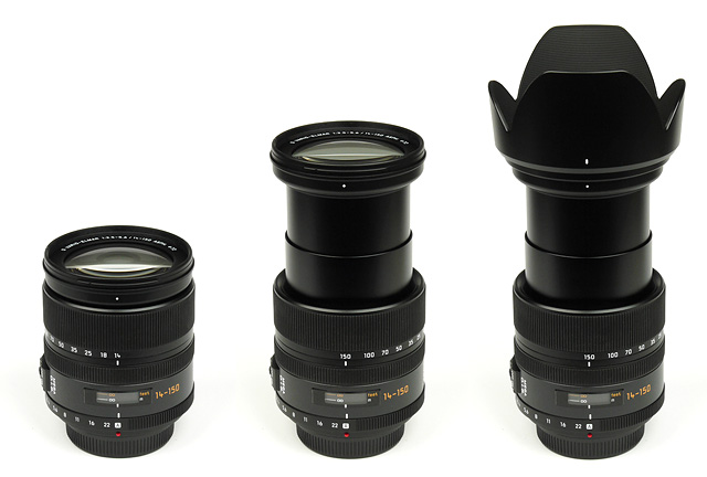 Gegenlichtblende für Panasonic Leica D Vario-Elmar14-150mm 3.5-5.6 