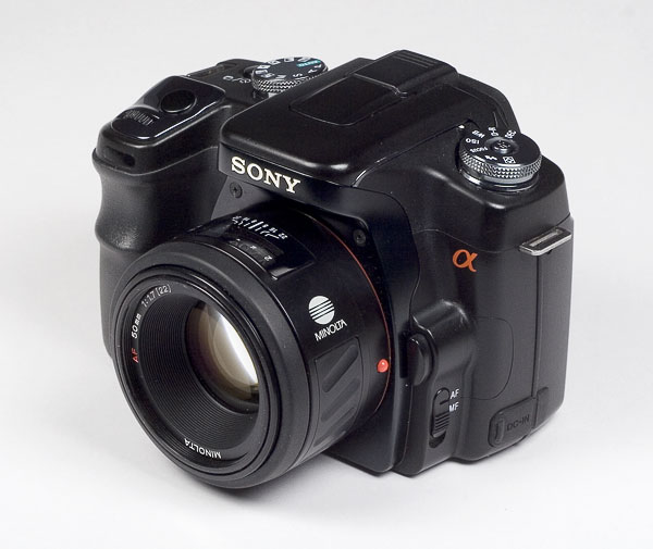 Minolta 50mm F/1.7 AF Prime Lens Sony for SLR SLT A99 A77 A68 A58 A57 A33 A350 