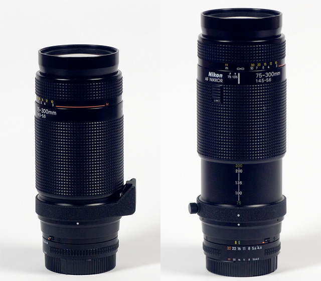 Nikon AF Nikkor 75-300mm f/4.5~5.6 Telephoto Zoom Lens