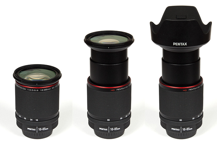 Pentax 21387 16-85mm F 3.5-5.6 HD ED Lens for K Mount Digital SLR black
