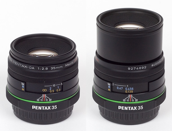 Pentax SMC DA 35mm f/2.8 Limited macro - Review / Test Report