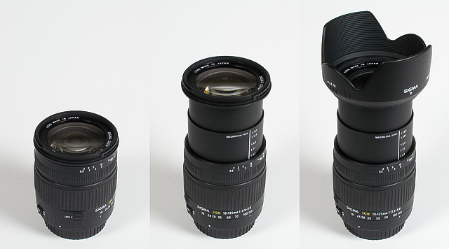 Sigma AF 18-125mm f/3.5-5.6 DC - Review / Test Report