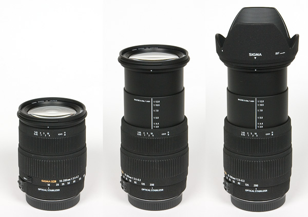 Sigma AF 18-200mm f/3.5-6.3 DC OS (Canon) - Review / Test Report