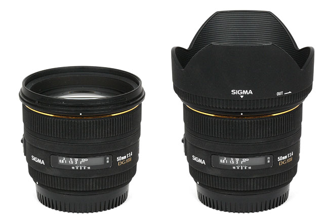 カメラ レンズ(単焦点) Sigma AF 50mm f/1.4 EX DG HSM (Canon) - Full Format Review / Test 