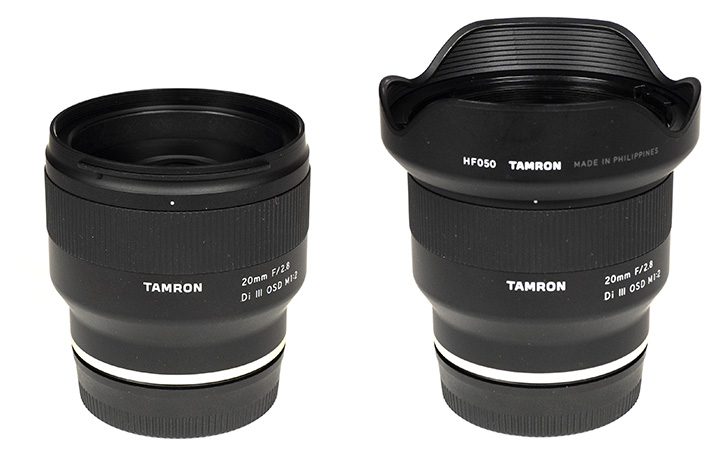 Tamron 20mm f/2.8 Di III OSD M1:2 - Lab Test / Review