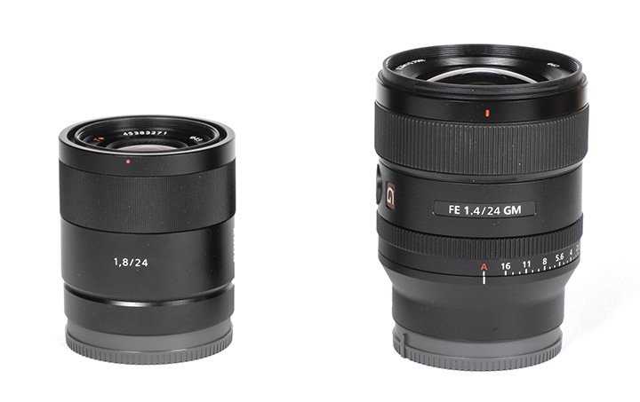 カメラ レンズ(単焦点) Zeiss Sonnar T* 24mm f/1.8 ZA (SEL24F18Z) - Review / Lab Test
