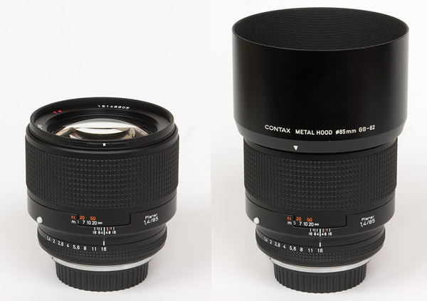 Zeiss Planar T* 85mm f/1.4 (Contax N to Canon EF) - Review / Test