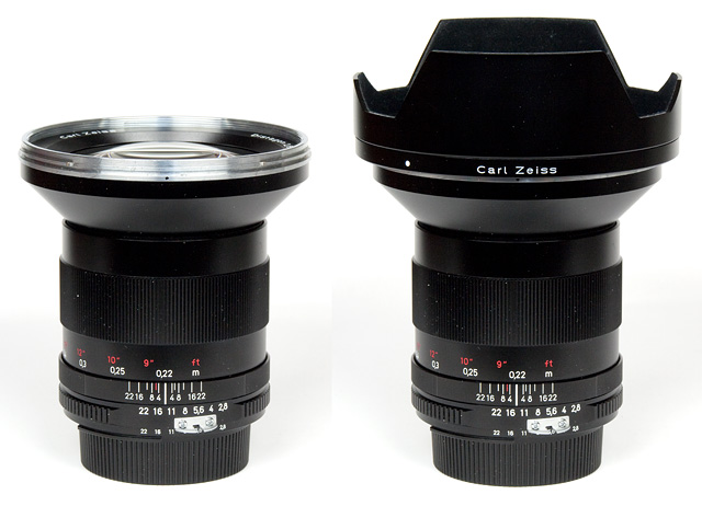 Zeiss Distagon T* 21mm f/2.8 ZF (ZE) (on Canon EOS) - Review / Lab 