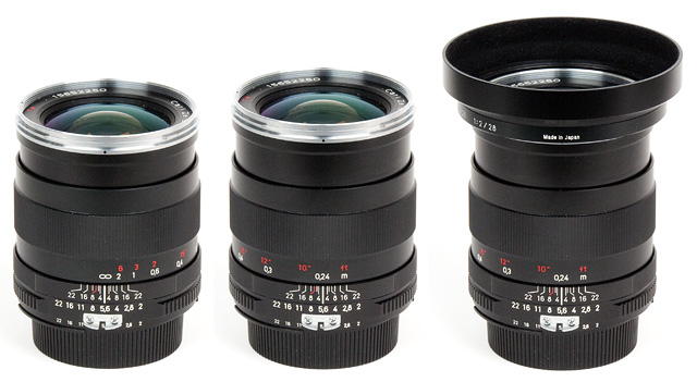 Zeiss Distagon T* 28mm f/2 ZF (ZE) (on Canon EOS) - Lab Test / Review